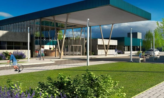 F. Varela: El Municipio inició la construcción del Centro de Rehabilitación en Km. 26700